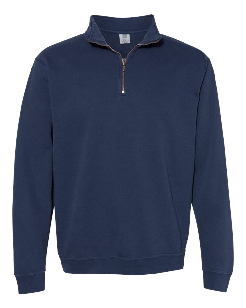 Unisex Garment-Dyed Quarter-Zip Sweatshirt - 1580
