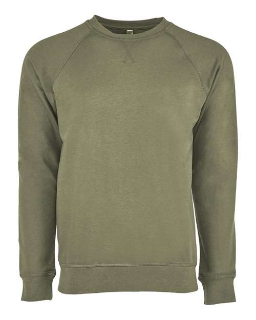 Unisex Laguna Raglan Crewneck Sweatshirt - 9000
