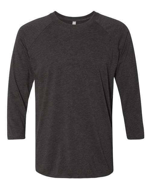 Unisex Triblend Three-Quarter Raglan Tee - 6051