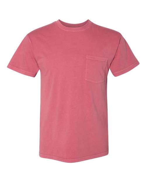 Unisex Inspired Dye Pocket Tee - 7415