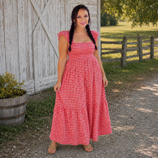 County Fair Cutie Maxi Dress