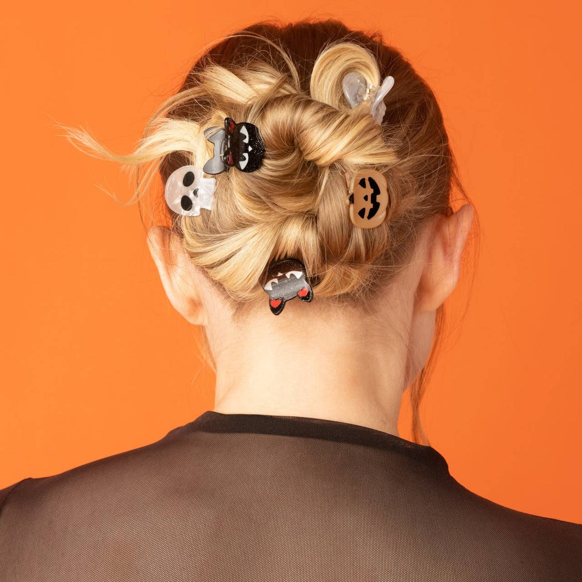 Mini Claw Clips 6pc Set - Halloween Squad – alternate view 7