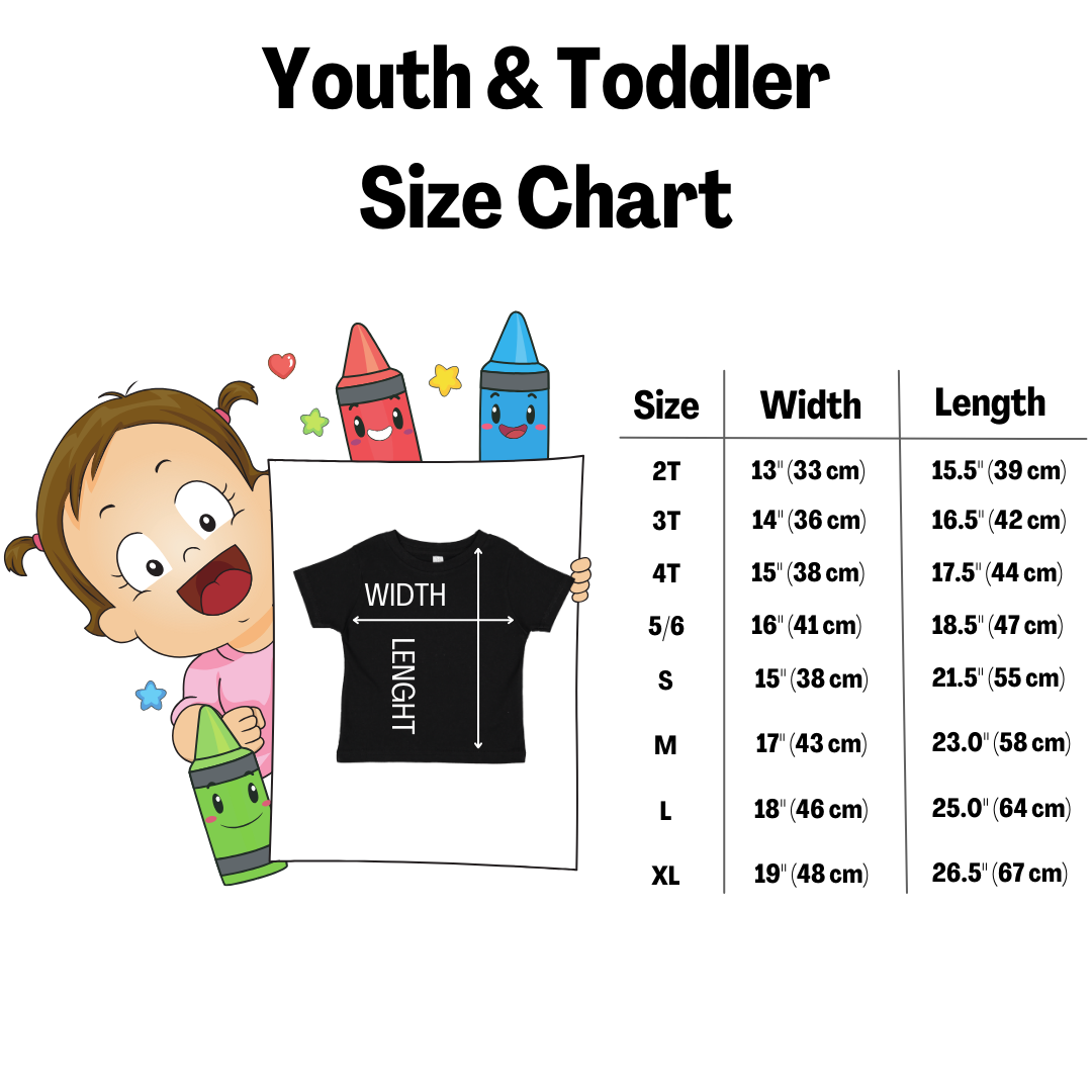 Groovy Little Miss Lucky Charm Youth & Toddler Graphic Tee