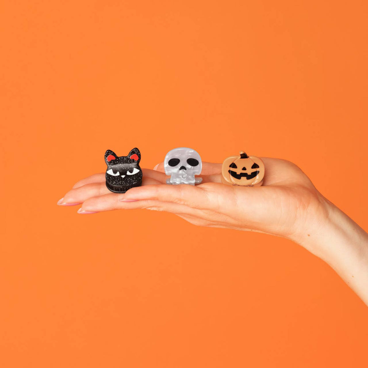 Mini Claw Clips 6pc Set - Halloween Squad – alternate view 6