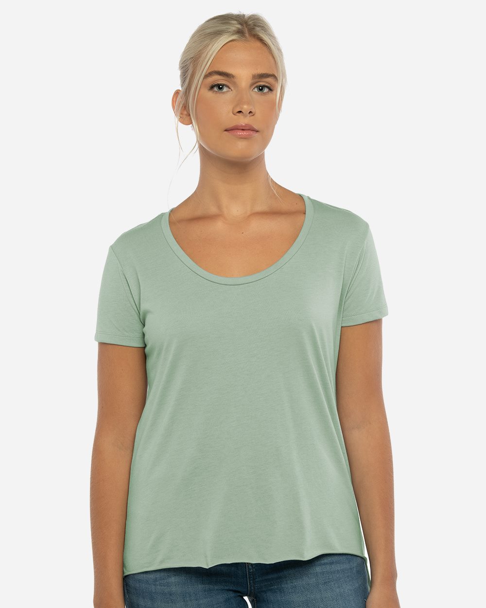 Women's Festival Scoop Neck Tee - 5030