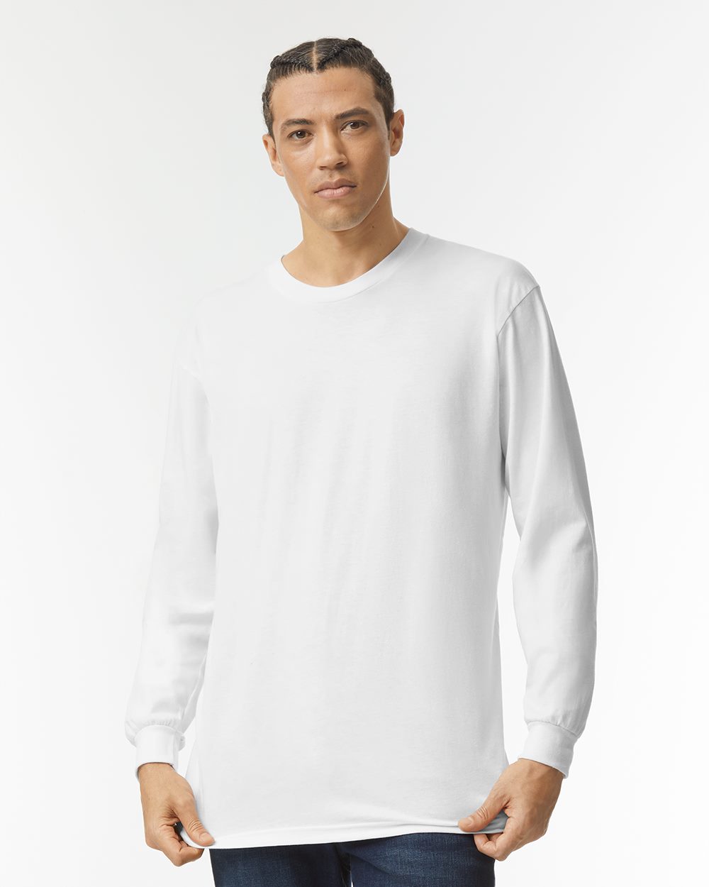 Unisex Fine Jersey Long Sleeve Tee - 2007
