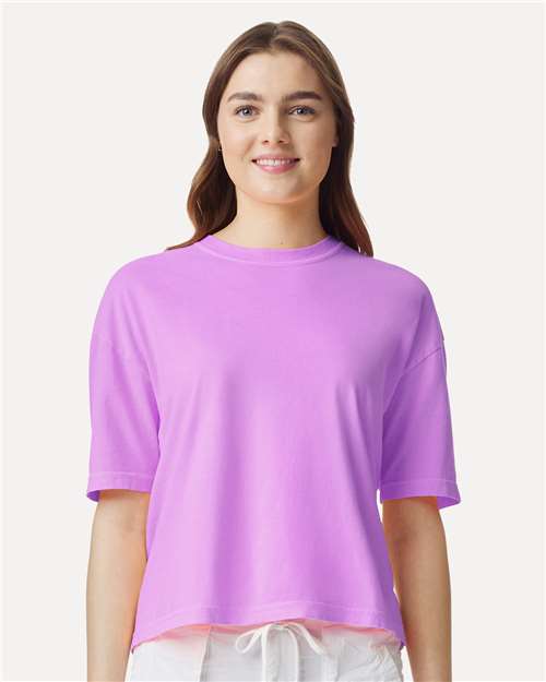 Women's Garment-Dyed Heavyweight Boxy T-Shirt - 3023CL