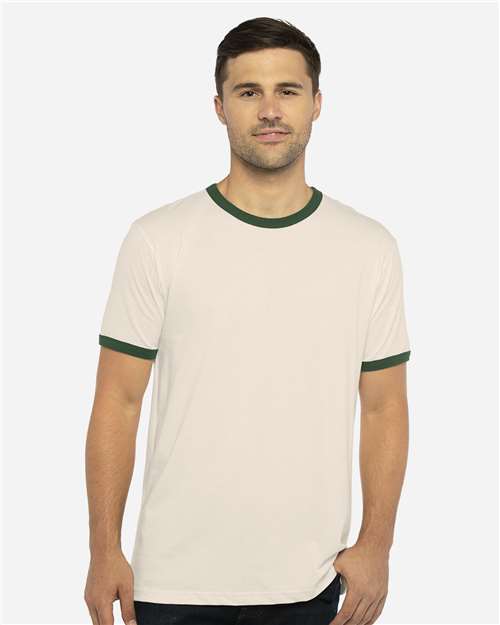 Unisex Cotton Ringer Tee - 3604