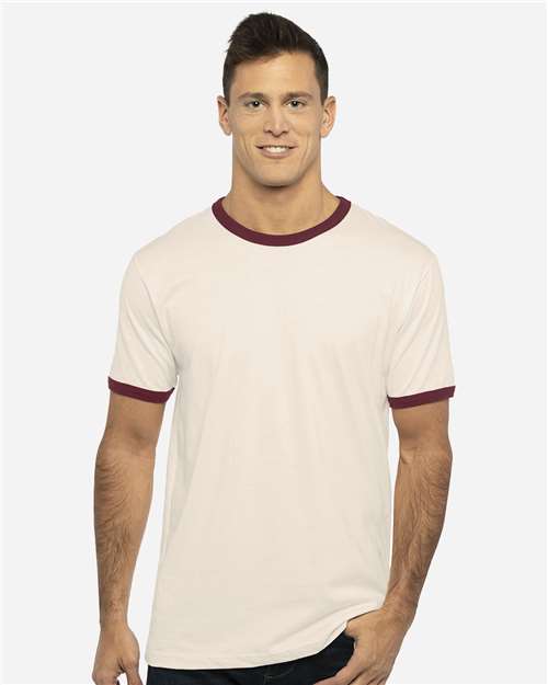 Unisex Cotton Ringer Tee - 3604