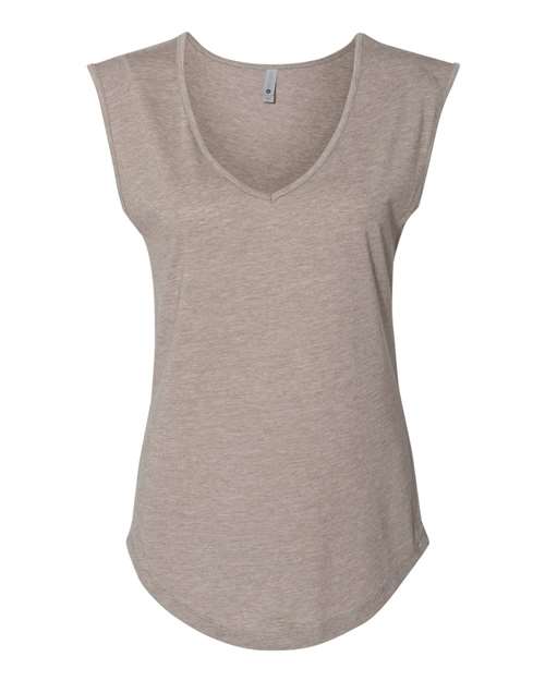 Women's Festival Sleeveless Deep V-Neck Tee - 5040