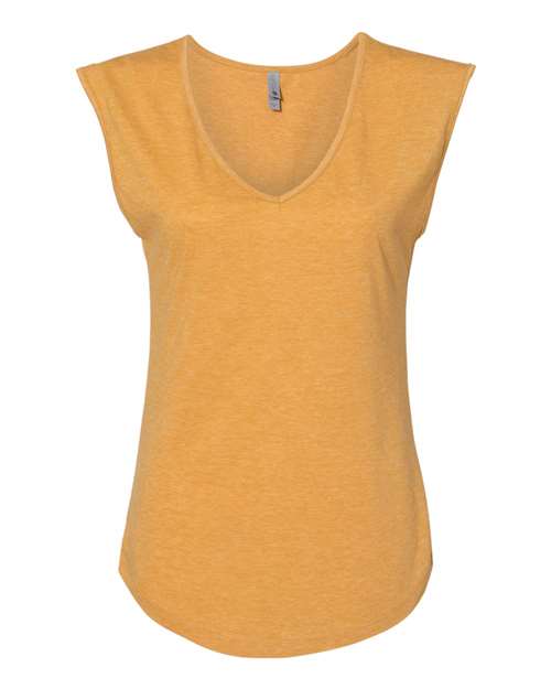 Women's Festival Sleeveless Deep V-Neck Tee - 5040