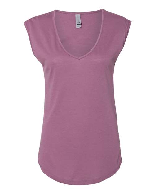 Women's Festival Sleeveless Deep V-Neck Tee - 5040