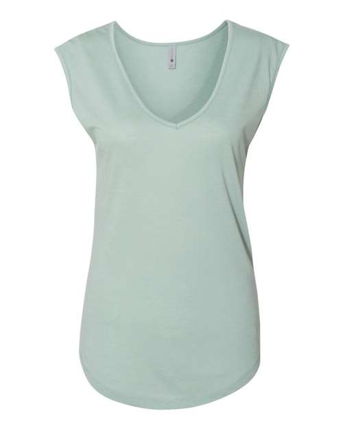 Women's Festival Sleeveless Deep V-Neck Tee - 5040