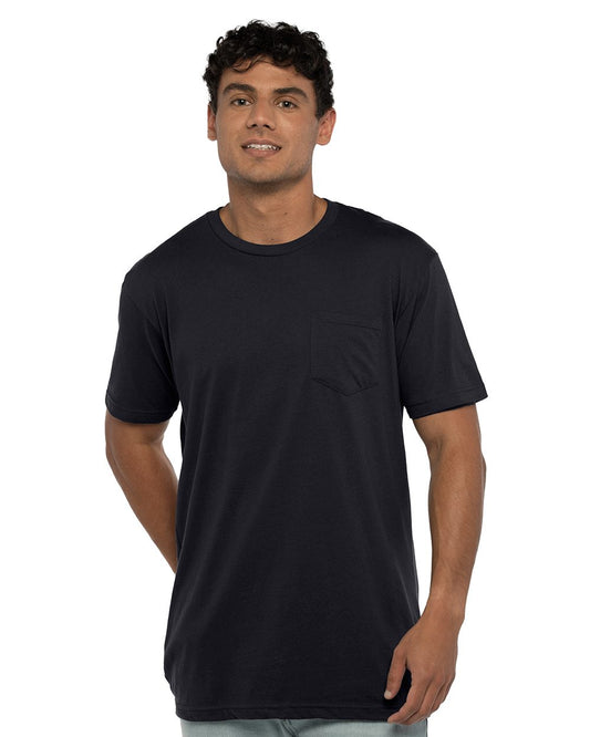 Unisex Cotton Pocket Tee - 3605