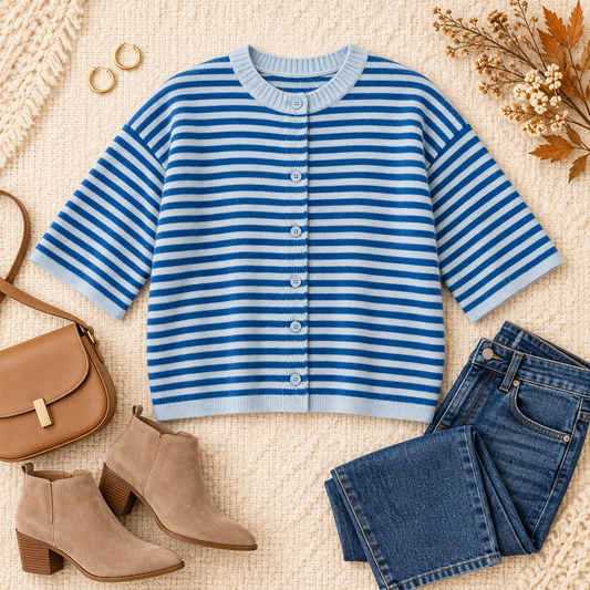 Never Let Me Down Brushed Button Down Cardigan