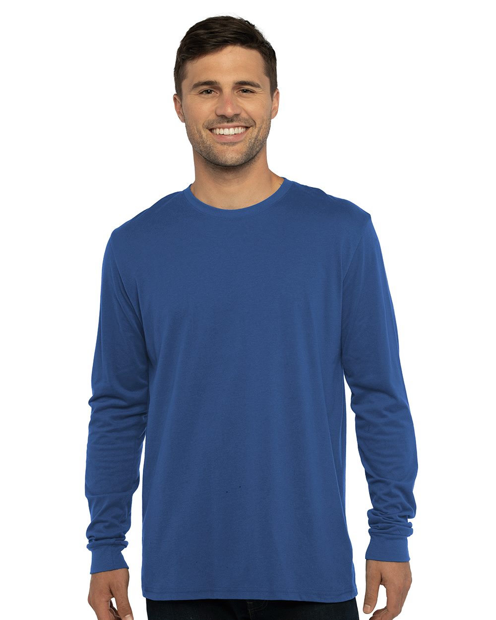 Unisex Sueded Long Sleeve Tee - 6411