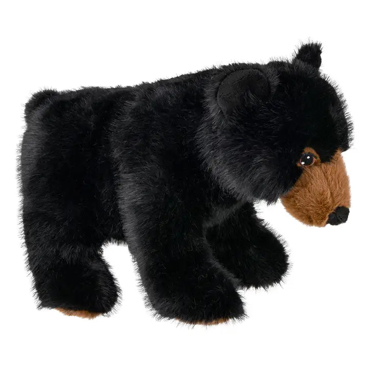 12" Animal Den Black Bear