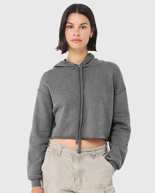 Women's Crop Hoodie Sweatshirt - 7502