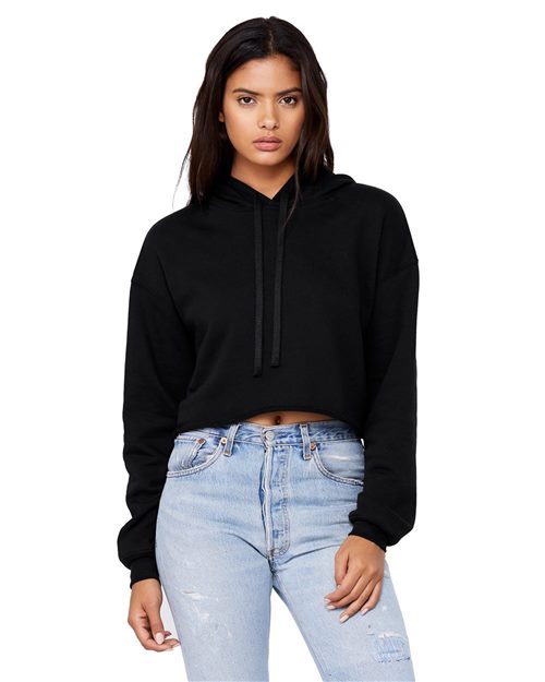 Women's Crop Hoodie Sweatshirt - 7502