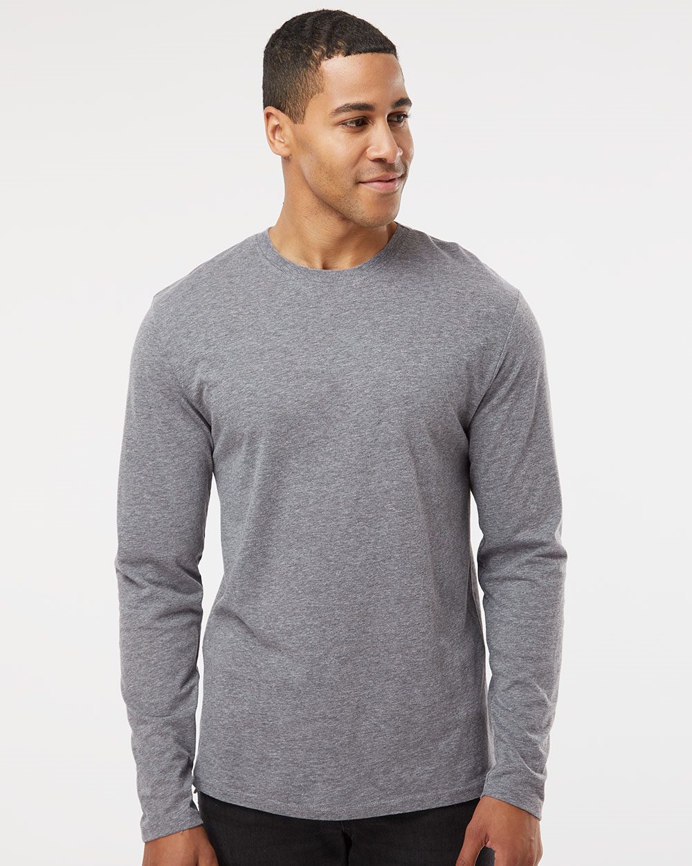 Unisex Fine Jersey Long Sleeve Tee - 6918