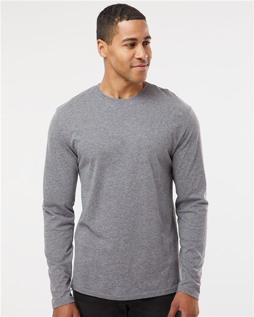 Unisex Fine Jersey Long Sleeve Tee - 6918