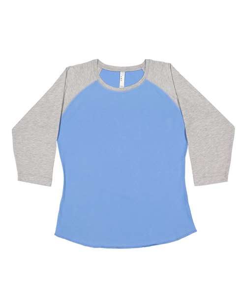 Women's Baseball Fine Jersey Three-Quarter Sleeve Tee - 3530