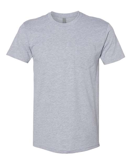 Unisex Cotton Pocket Tee - 3605