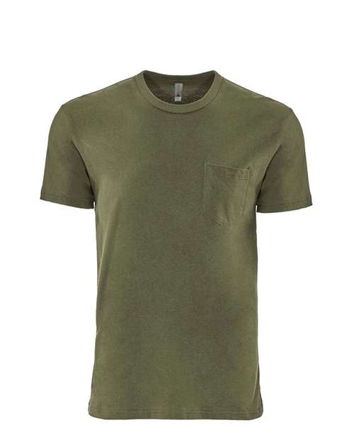 Unisex Cotton Pocket Tee - 3605