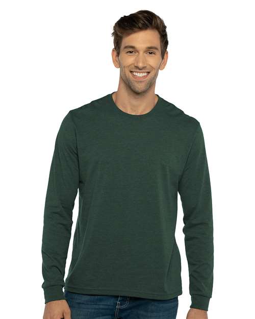 Unisex Sueded Long Sleeve Tee - 6411