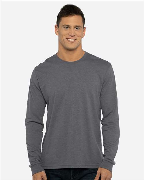 Unisex Sueded Long Sleeve Tee - 6411