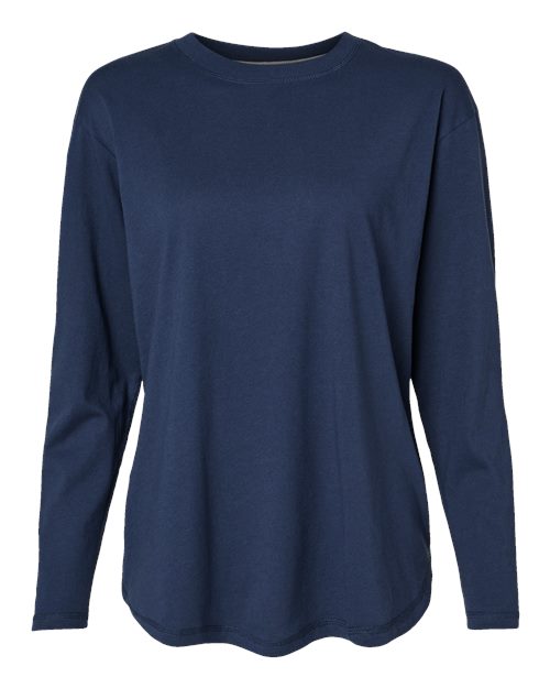Women's Fine Jersey Long Sleeve Tee - 3508