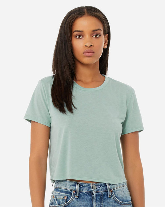 Women’s Flowy Crop Tee - 8882