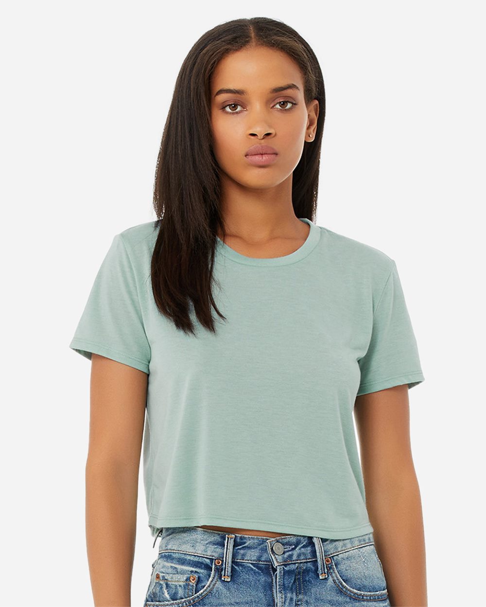 Women’s Flowy Crop Tee - 8882