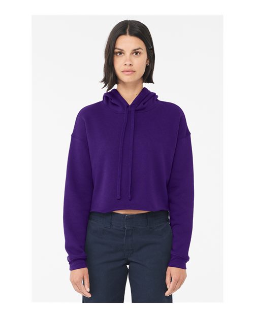 Women's Crop Hoodie Sweatshirt - 7502