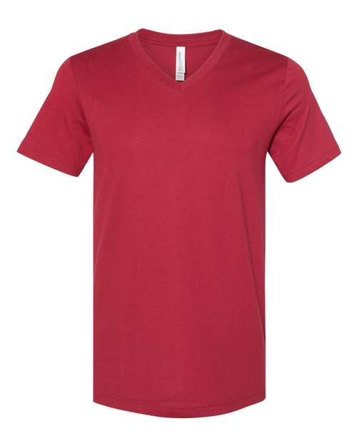 Unisex Jersey V-Neck Tee - 3005