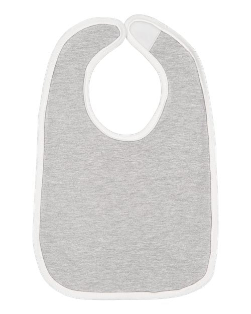 Infant Contrast Trim Premium Jersey Bib - 1004