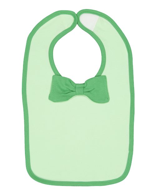 Infant Baby Rib Bow Tie Bib - 1002