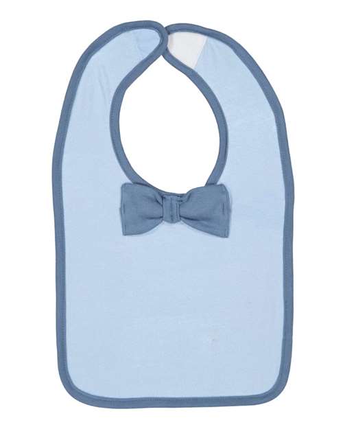 Infant Baby Rib Bow Tie Bib - 1002