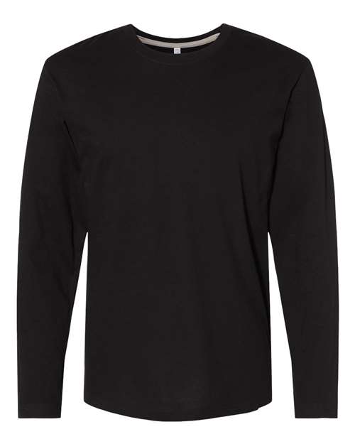 Unisex Fine Jersey Long Sleeve Tee - 6918