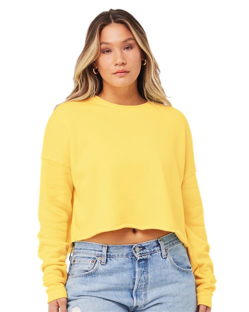 Women's Crop Crewneck Sweatshirt - 7503