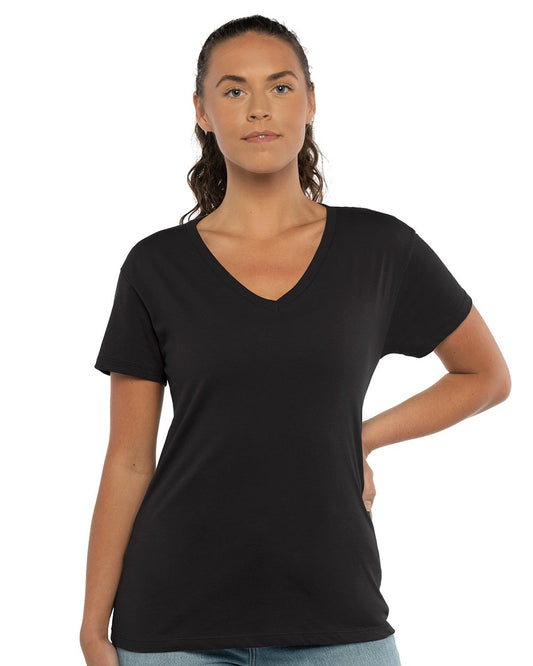 Women’s Cotton V-Neck Tee - 3940