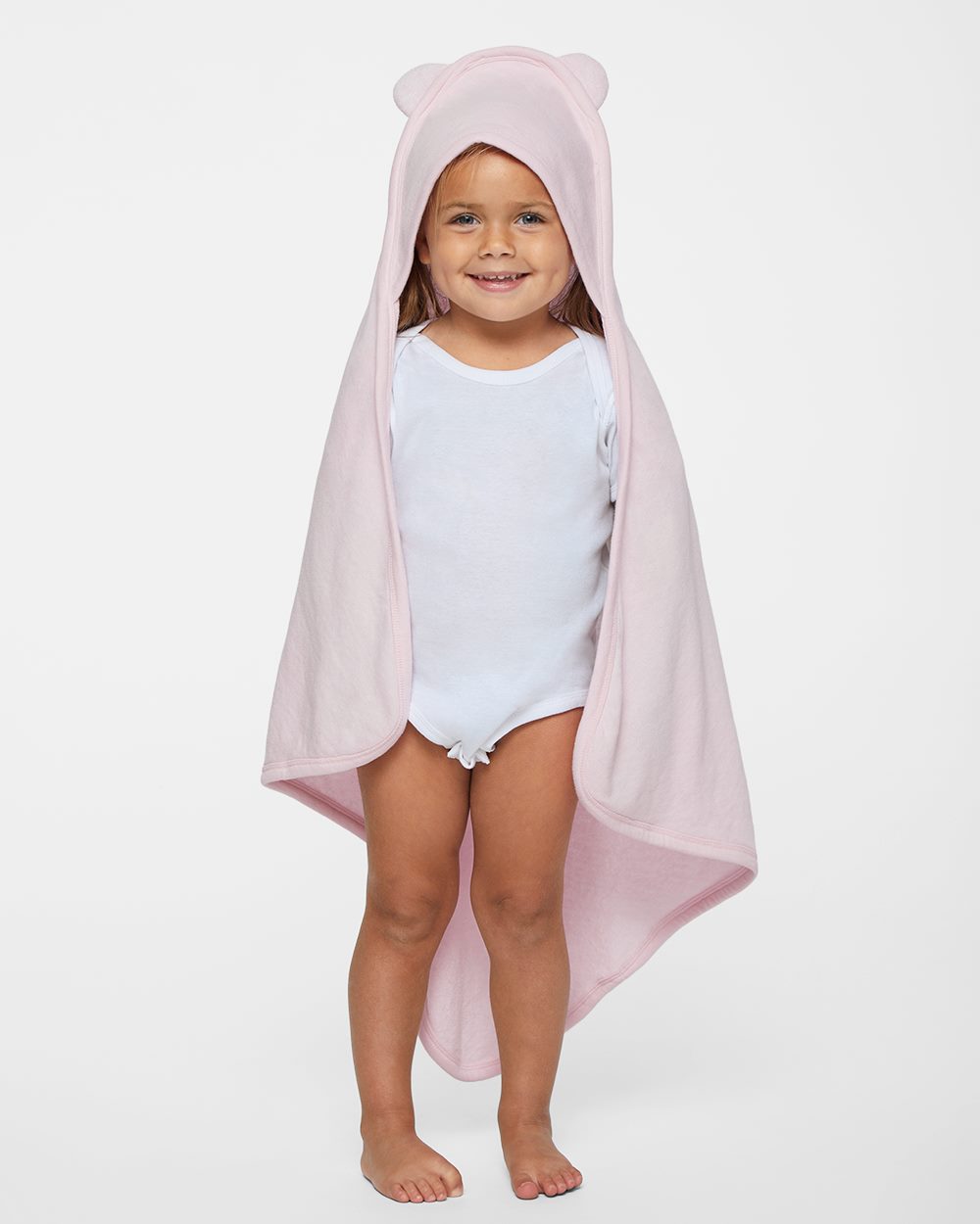Terry Cloth Hooded Towel with Ears - 1013