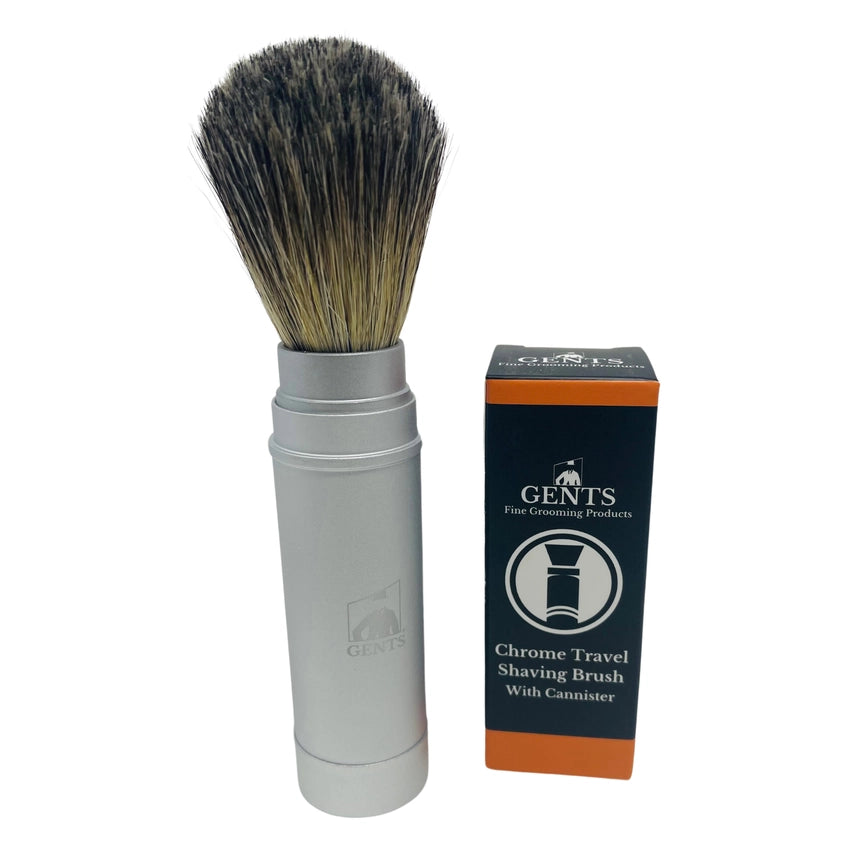 GBS Travel Badger Hair shaving Brush