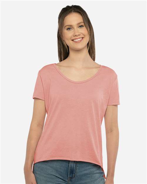 Women's Festival Scoop Neck Tee - 5030