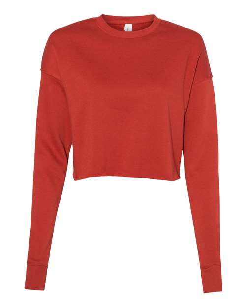 Women's Crop Crewneck Sweatshirt - 7503