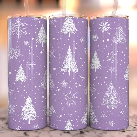 Winter Whimsy 20oz Stainless Steel Tumbler