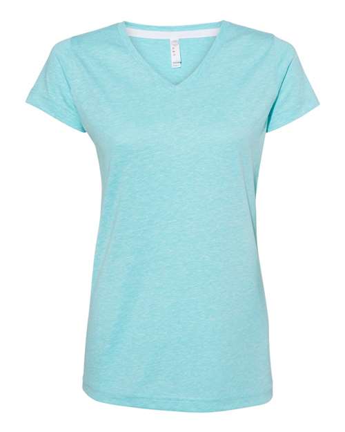 Women's Harborside Mélange V-Neck Tee - 3591