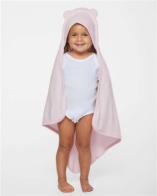 Terry Cloth Hooded Towel with Ears - 1013
