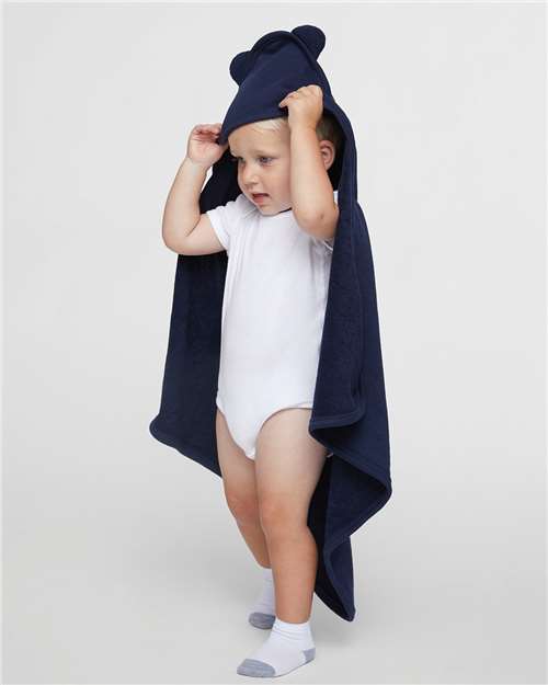 Terry Cloth Hooded Towel with Ears - 1013