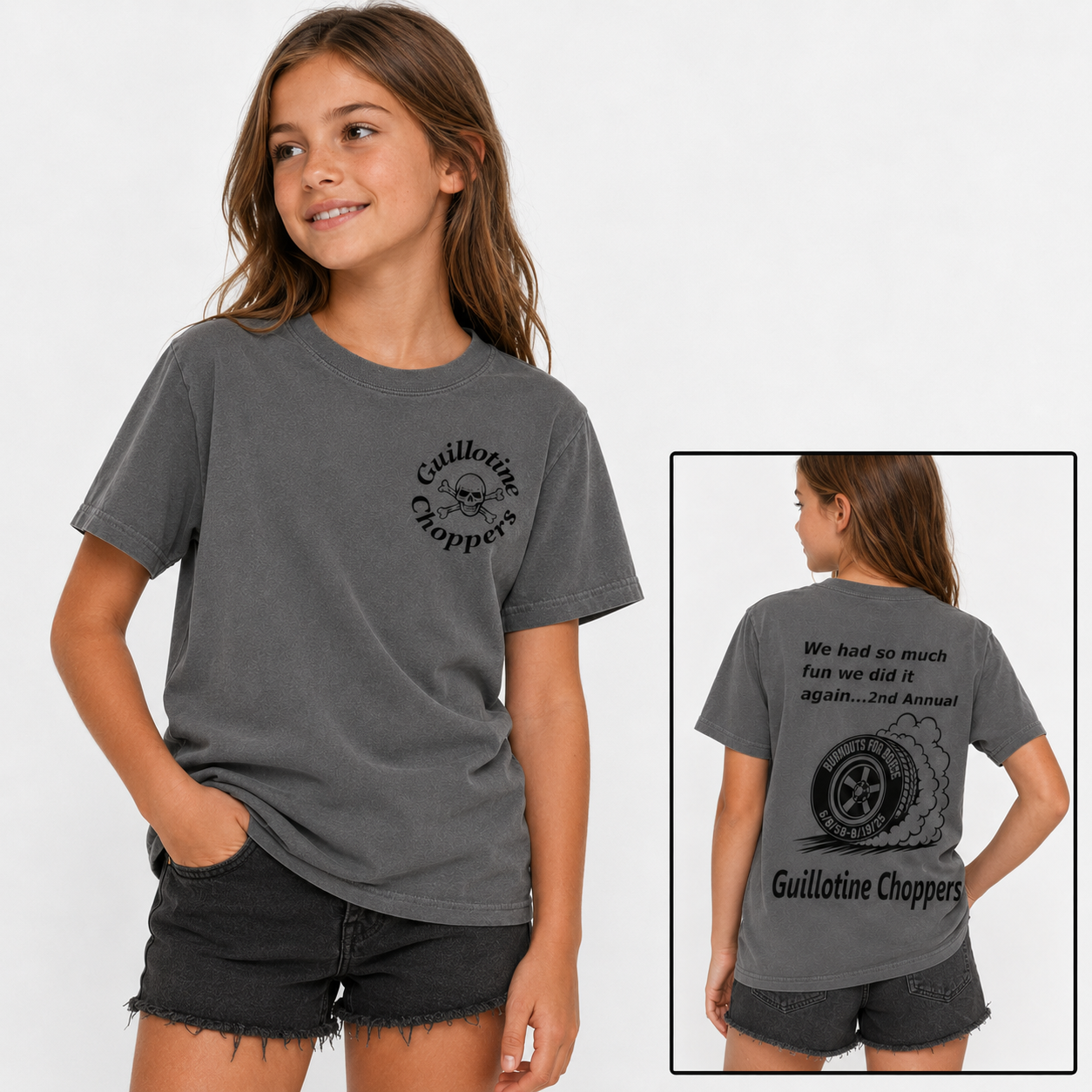 Burnouts For Boyce Youth & Toddler Tee